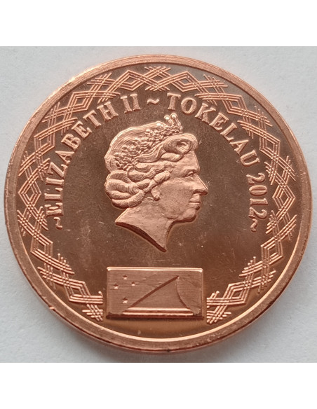 Moneta Tokelau 2 Centy 2012