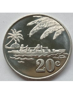 Moneta Tokelau 20 Centów 2012