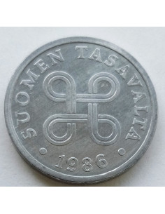 Moneta Finlandia 5 Penni 1985
