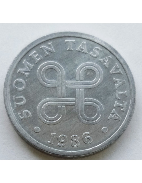 Moneta Finlandia 5 Penni 1985