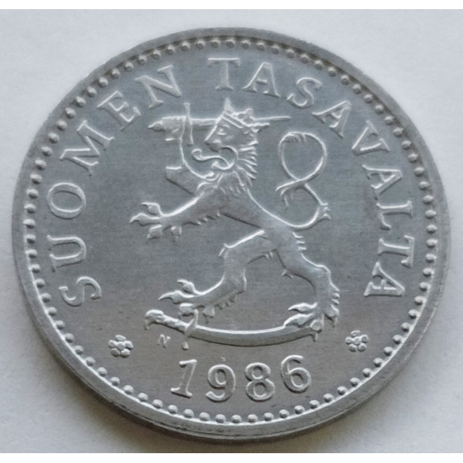 Moneta Finlandia 10 Penni 1985