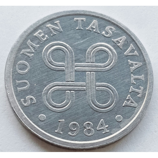 Moneta Finlandia 5 Penni 1985