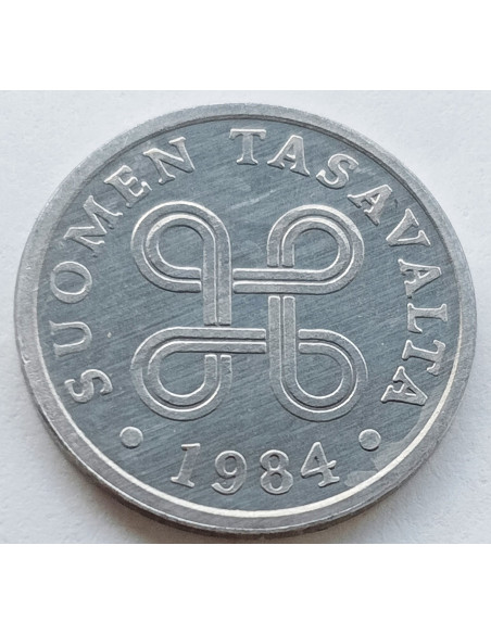 Moneta Finlandia 5 Penni 1985