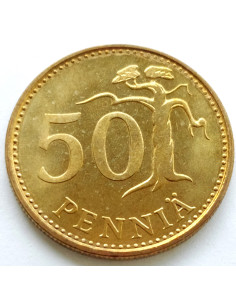 Moneta Finlandia 50 Penni 1985 2