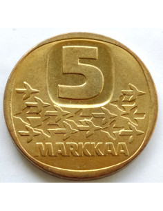 Moneta Finlandia 5 Marka1985 2