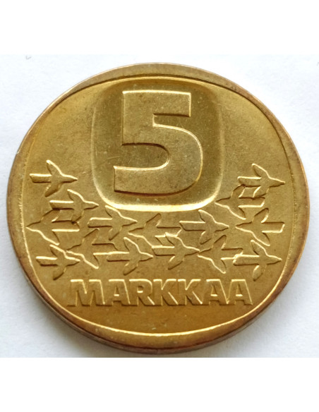 Moneta Finlandia 5 Marka1985