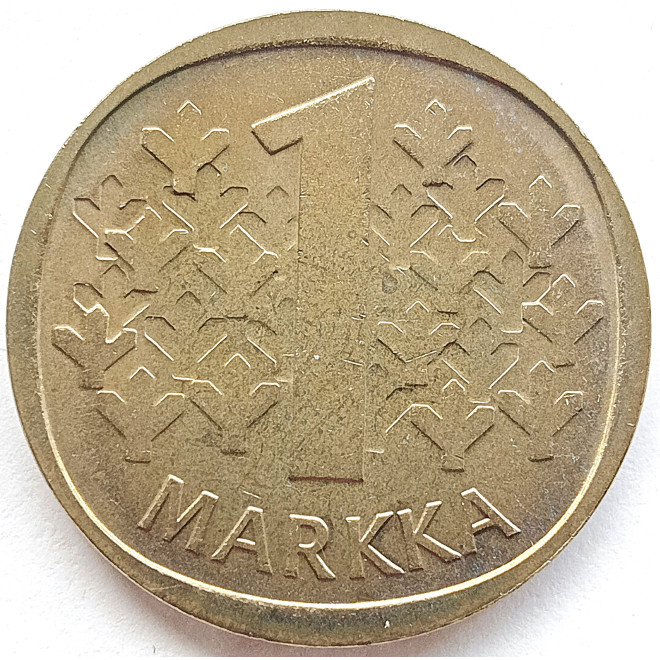 Moneta Finlandia 1 Marka1985