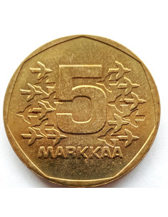Moneta Finlandia 5 Marka1985 2