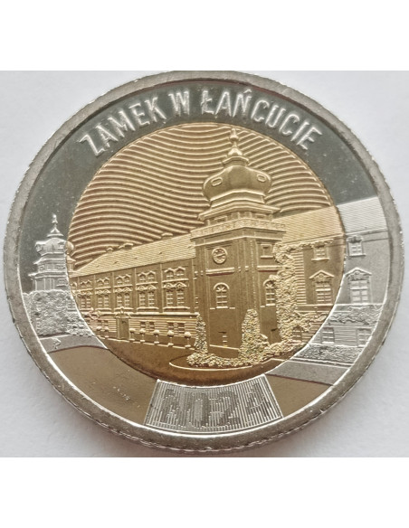 Moneta 5 zł 2024 Opactwo Benedyktynów w Tyńcu