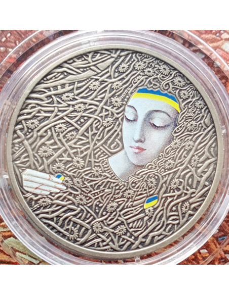 Moneta Ukraina 5 Hrywien 2024 Szczęście rodzicielskie