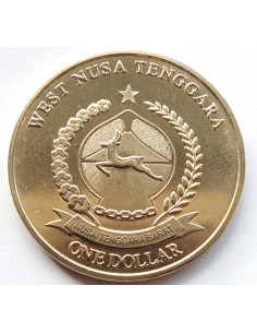 Moneta Indonezja 100 Rupii 1999 2