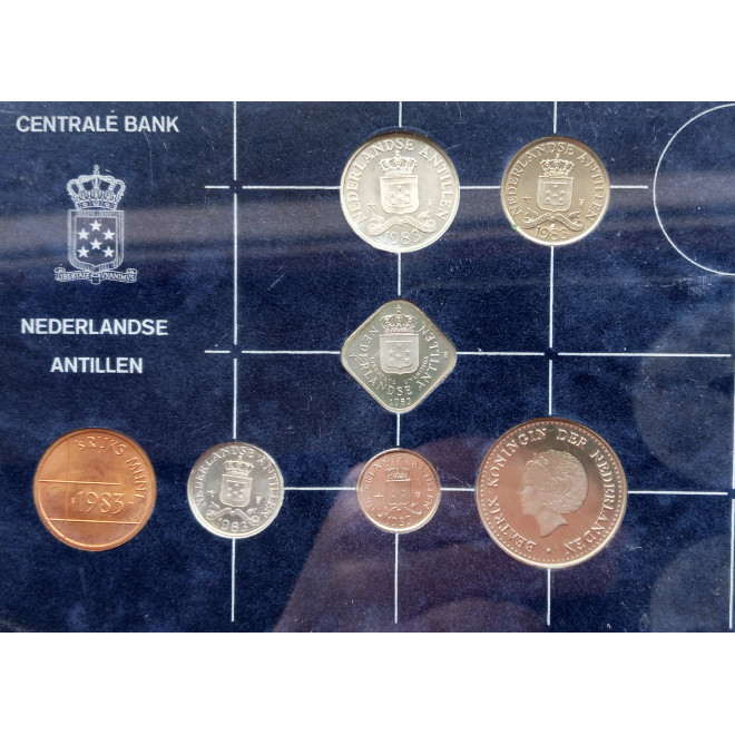 Moneta Antyle Holenderskie 5 Cent 1985