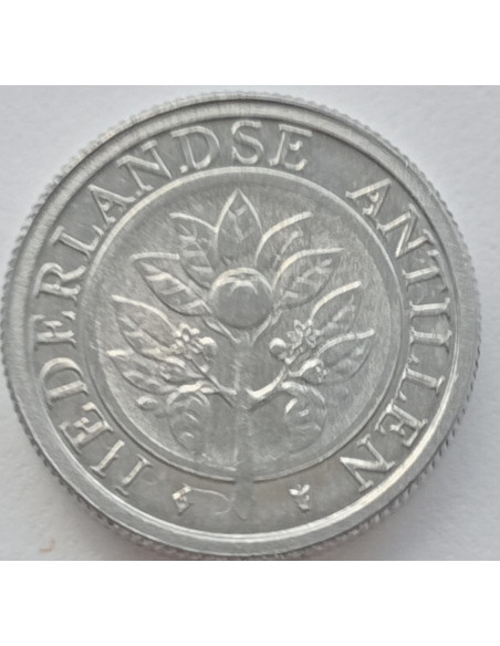 Moneta Antyle Holenderskie 1 Cent 1985