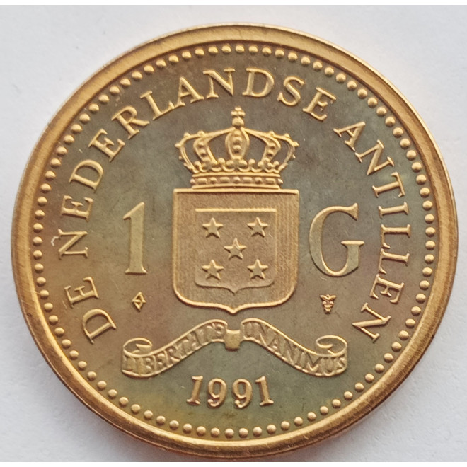 Moneta Antyle Holenderskie 1 Cent 1985