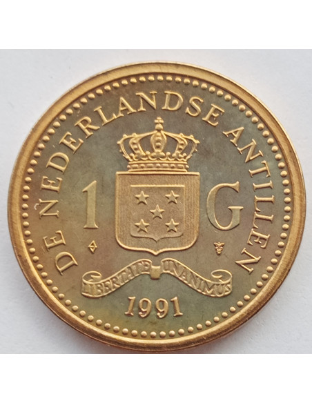 Moneta Antyle Holenderskie 1 Cent 1985