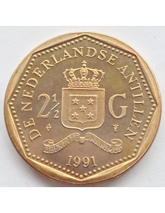 Moneta Antyle Holenderskie 1 Cent 1985