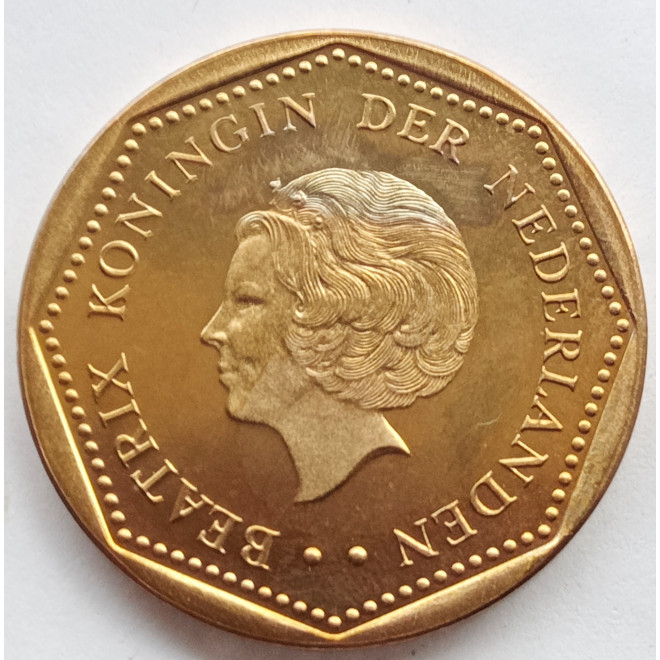 Moneta Antyle Holenderskie 1 Cent 1985