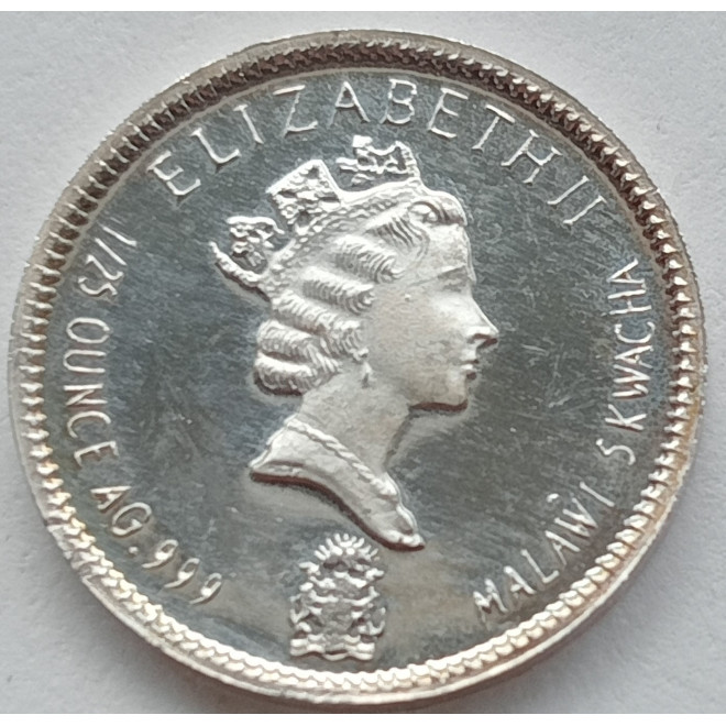 Moneta Malawi 10 Kwacha 2010 Sęp