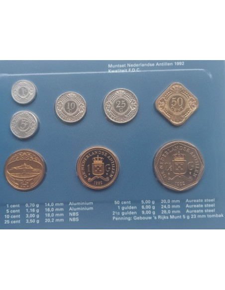 Moneta Antyle Holenderskie 5 Cent 1985