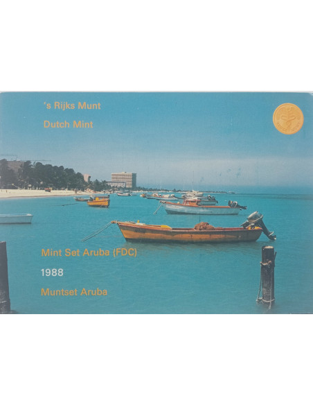 Moneta Aruba 2,5 Florin 1986