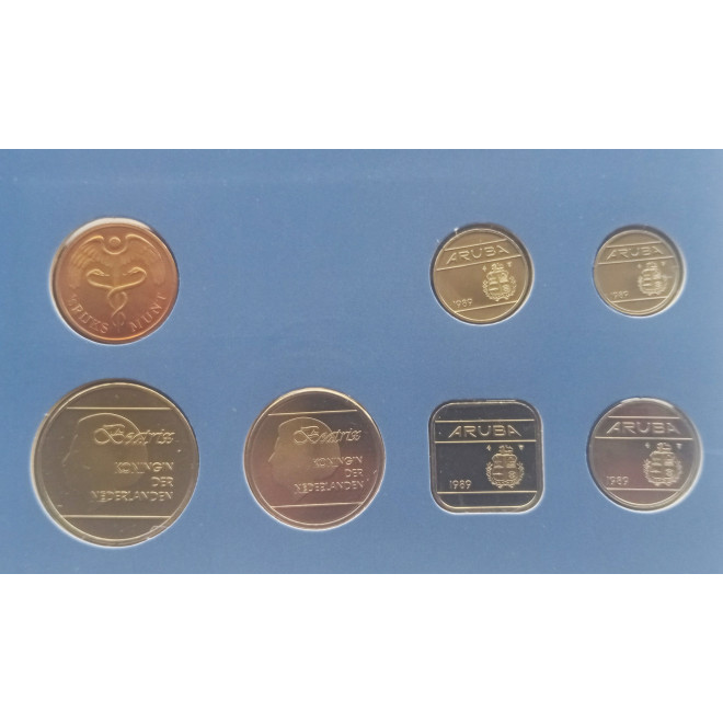 Moneta Aruba 2,5 Florin 1986