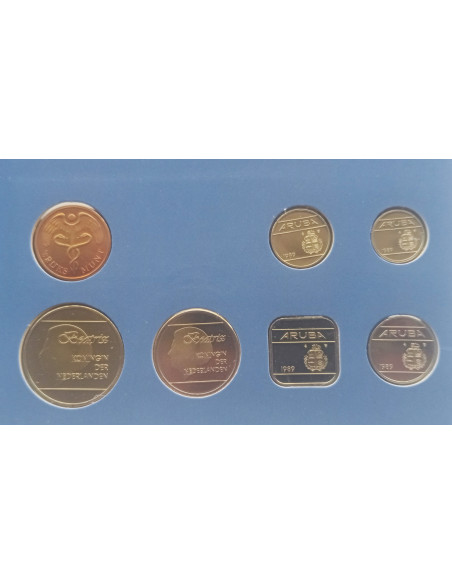 Moneta Aruba 2,5 Florin 1986