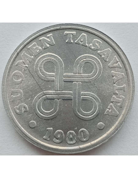 Moneta Finlandia 5 Penni 1985