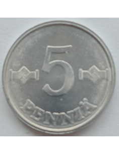 Moneta Finlandia 5 Penni 1985 2