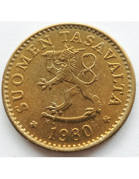 Moneta Finlandia 10 Penni 1985