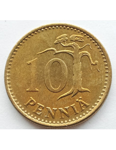 Moneta Finlandia 10 Penni 1985 2