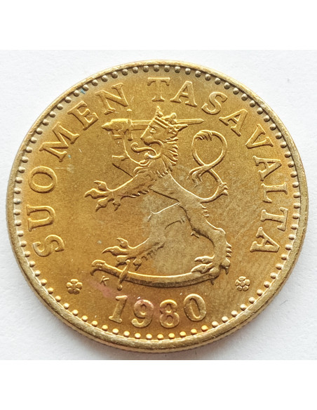 Moneta Finlandia 20 Penni 1985