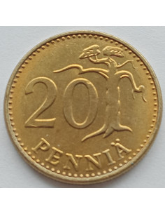 Moneta Finlandia 20 Penni 1985 2