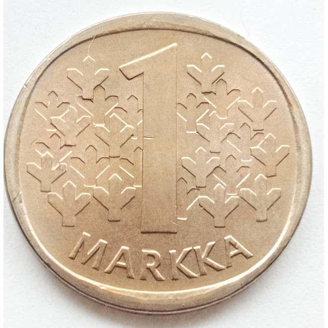 Moneta Finlandia 1 Marka1985