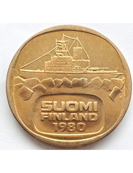 Moneta Finlandia 5 Marka1985