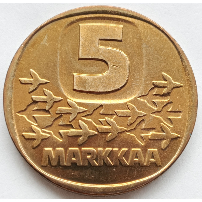Moneta Finlandia 5 Marka1985