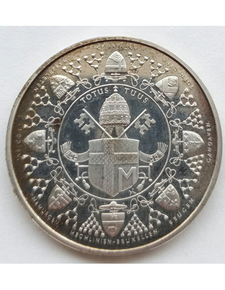 Moneta Belgia 500 Franków 1980