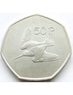 Moneta Irlandia 50 pensów 1970 2