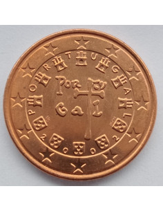 Moneta Portugalia 2 Euro Cent 2002