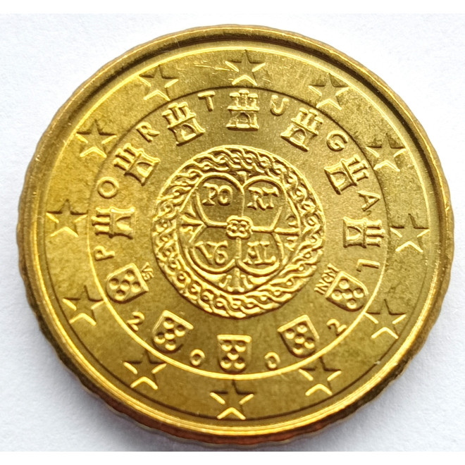 Moneta Portugalia 2 Euro Cent 2002