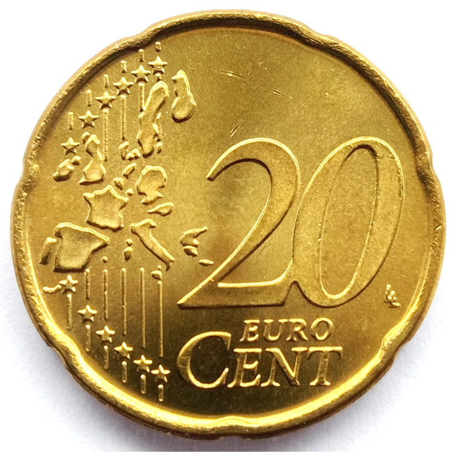 Moneta Portugalia 2 Euro Cent 2002