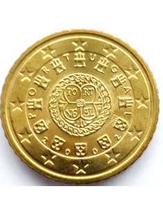 Moneta Portugalia 2 Euro Cent 2002 2