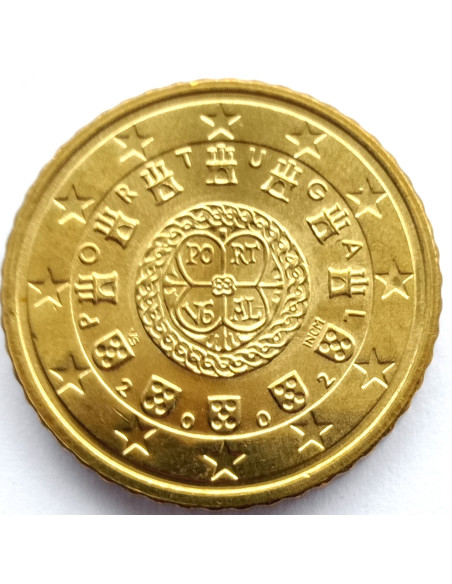 Moneta Portugalia 2 Euro Cent 2002