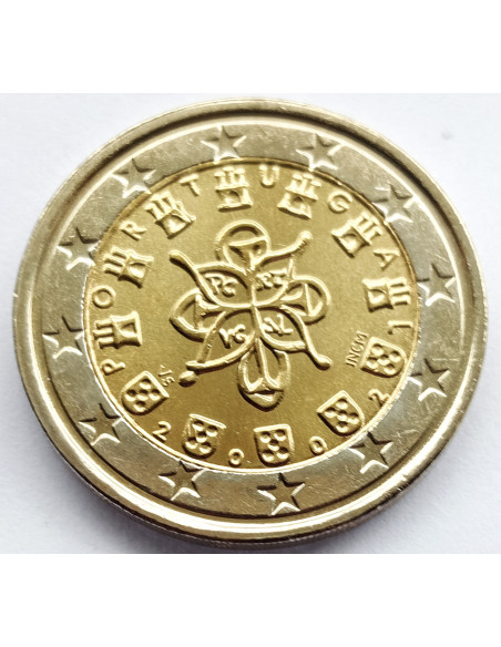 Moneta Portugalia 2 euro 2022 Setna rocznica pierwszego przelotu samolotem nad południowym Atlantykiem