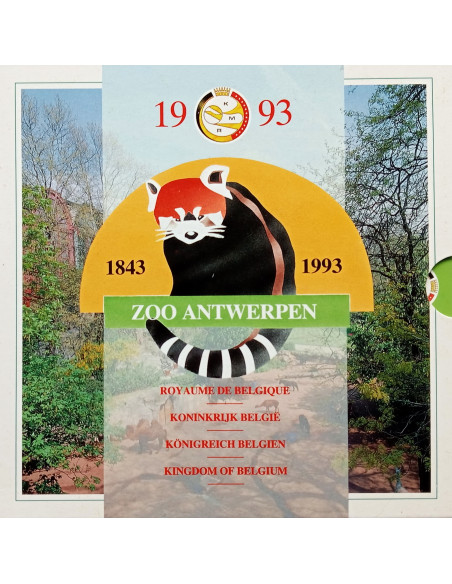 Moneta Belgia Różne euro zestaw menniczy  2010