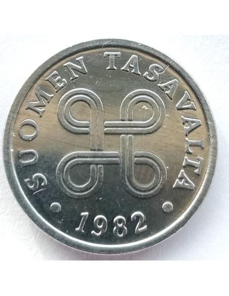 Moneta Finlandia 5 Penni 1985
