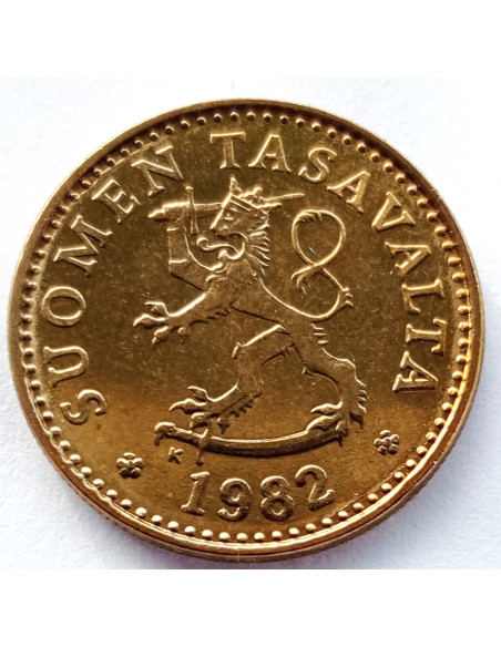 Moneta Finlandia 10 Penni 1985