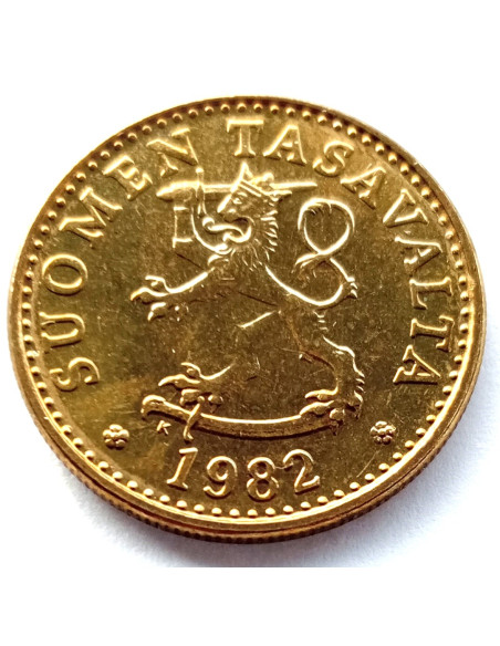 Moneta Finlandia 20 Penni 1985