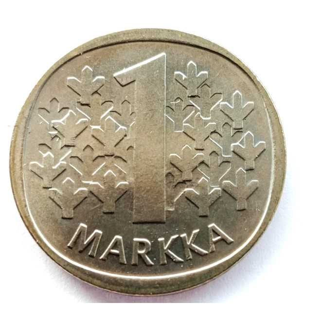Moneta Finlandia 1 Marka1985