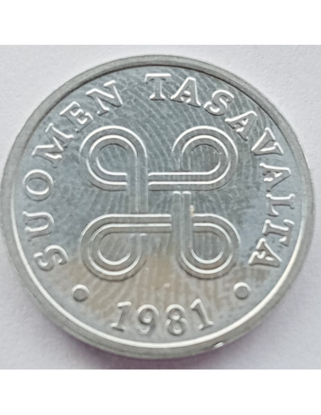 Moneta Finlandia 5 Penni 1985