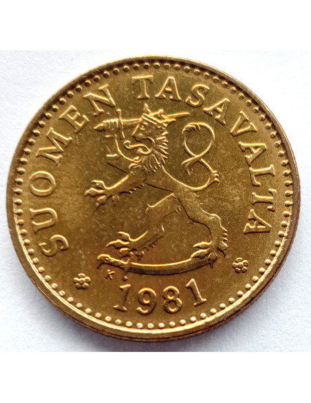 Moneta Finlandia 50 Penni 1985